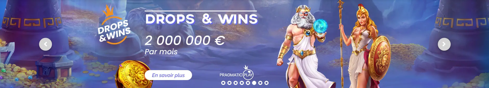 Drop and Wins 4 Crowns Casino 