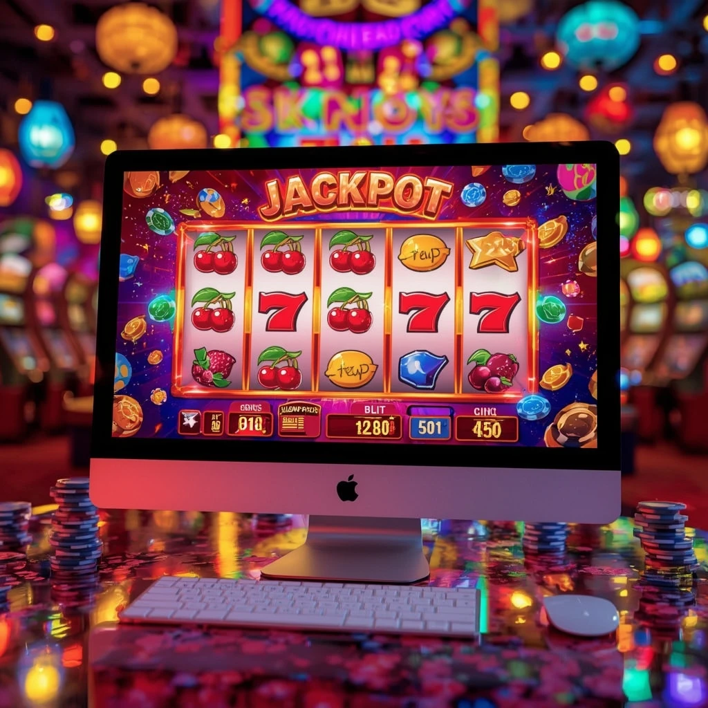 slots sur le moniteur 4 Crowns Casino