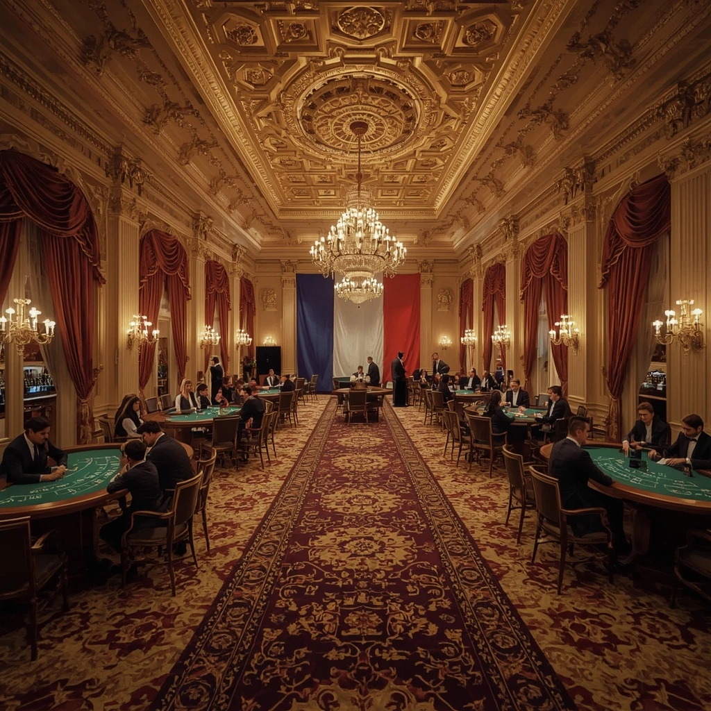 Le casino et le drapeau français 4 Crowns Casino